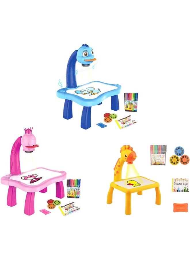 Beauenty Children Drawing Projector Painting Board Table Detachable Kids Learning Educational Toys - Image 4