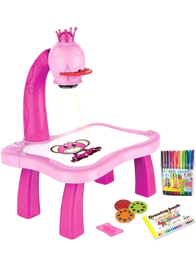 Beauenty Children Drawing Projector Painting Board Table Detachable Kids Learning Educational Toys - Image 1