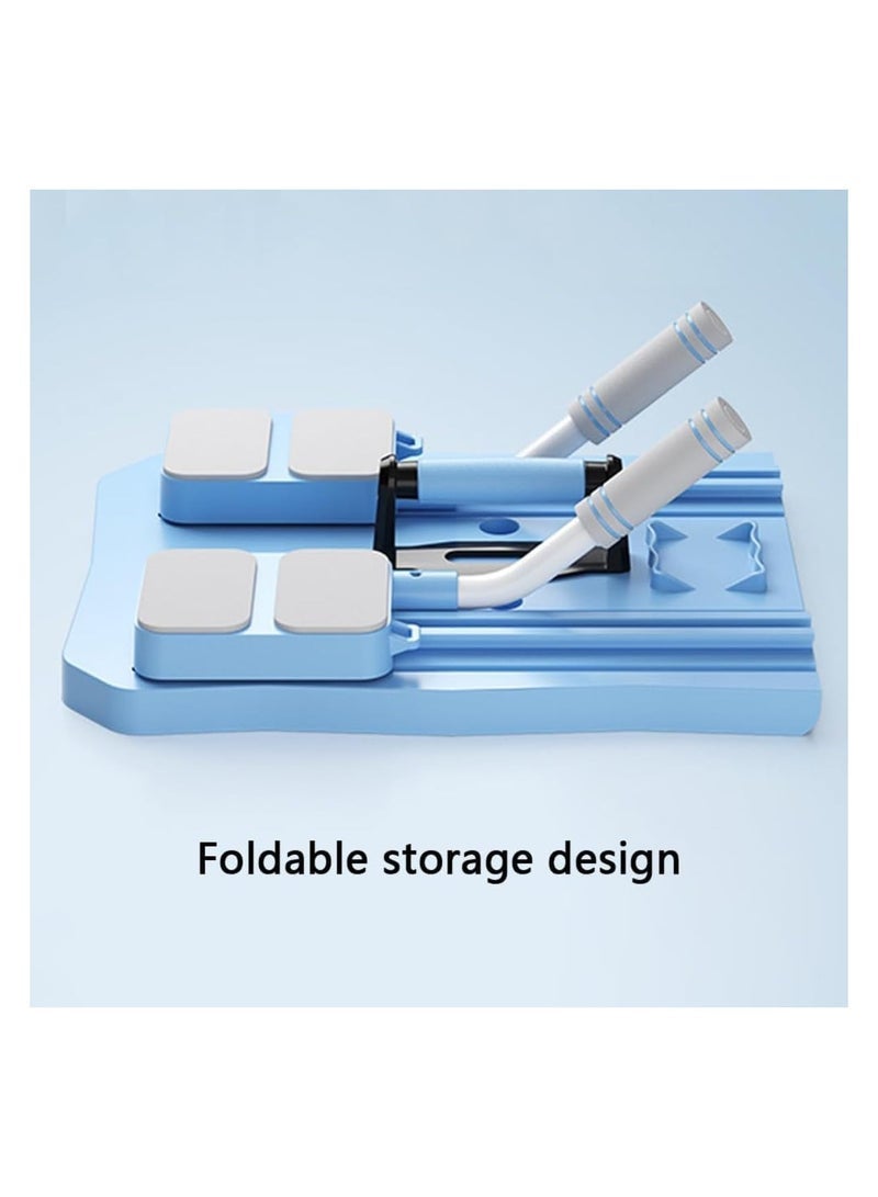 ELTRAZONE Push Up Board | Multi-Function Home Workout Equipment | Foldable Pushup Bar System | Strength Training Chest Muscle Exercise | Fitness Pushup Stand with Resistance Bands | Burn Fat & Build Muscle - Image 2