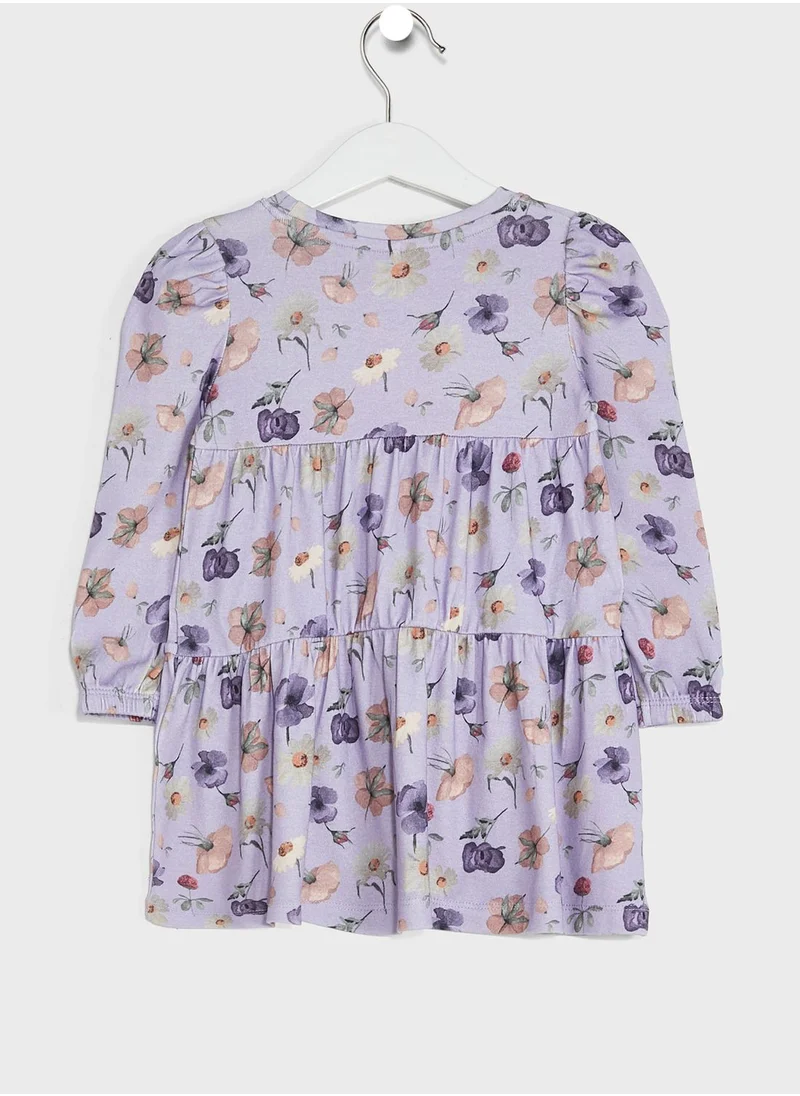 NAME IT Kids Floral Print Dress