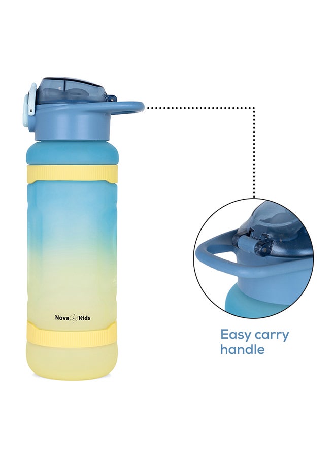 Nova kids زجاجة مياه بقشة 1000 مل - أزرق - Image 3