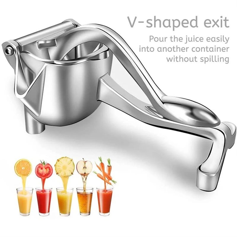 Derovan Heavy‑Duty Manual Juicer Press – Aluminum Alloy Citrus & Fruit Squeezer with Lever Design, Ergonomic Grip for Effortless Juice Extraction Straight into Glass - Image 3