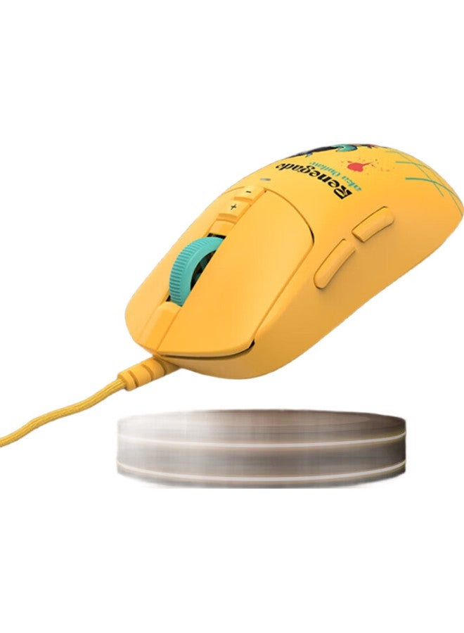 A4TECH Es72 Ultra Wired Gaming Mouse, Wild Tribe Jade Kylin Lightweight Fps Pubg Cs Computer Peripheral E-Sports Mouse, Mechanical Dog - Image 2