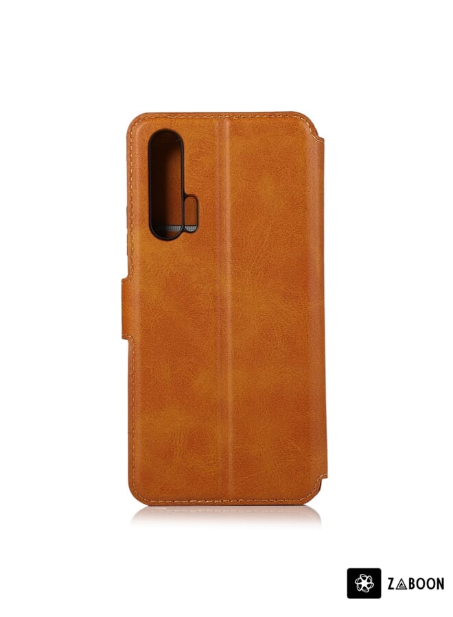Zaboon Protective Case For Honor 20 Pro Shockproof PU + TPU Leather - Image 3