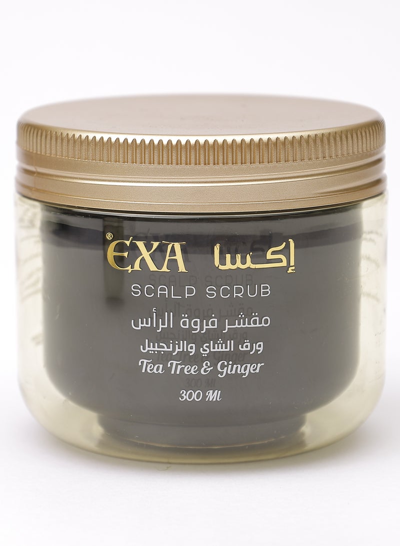 إكسا مقشر لفروة الرأس ورق الشاي والزنجبيل 300 مل