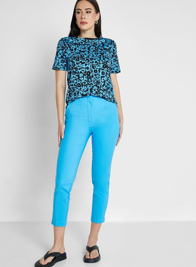 Marks & Spencer Pure Cotton Slogan Everyday Fit T-Shirt - Image 4