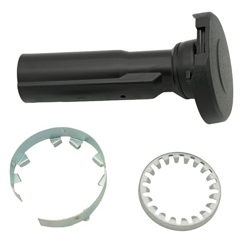 NOVAPARTS 22979267 47830 Tube Spare Tire Carrier Lock Cover and Rings Kit for 2014-2019 Chevy Silverado 1500 2500 HD 3500 HD 2014-2019 GMC Sierra 1500 2500 HD 3500 HD Spare Tire Hoist Cover 15769308 - Image 1