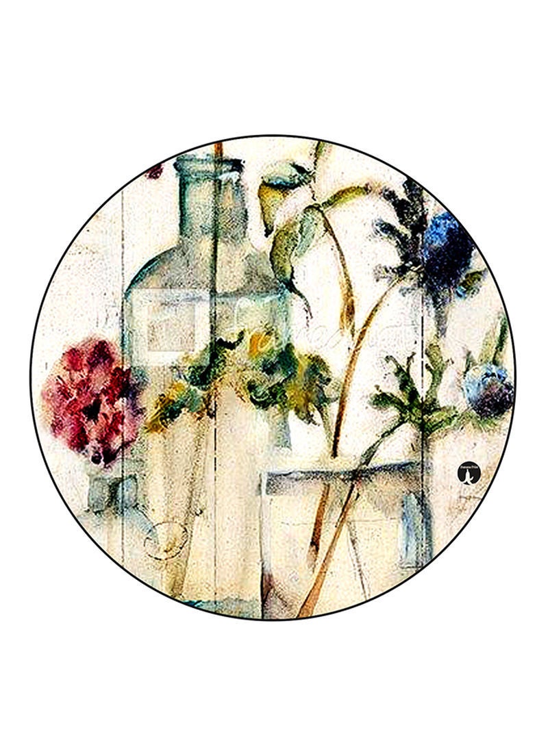 RKN Flowers Printed Mouse Pad Multicolour