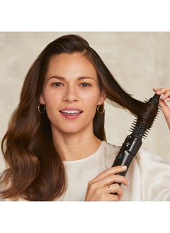 Hot Tools Hot Tools Pro Artist Hot Air Styling Brush | Style, Curl and Touch Ups (1”) Black  - Image 5