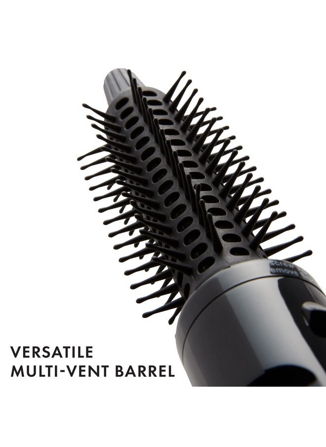 Hot Tools - Hot Tools Pro Artist Hot Air Styling Brush | Style, Curl and Touch Ups (1”) Black - Image 1