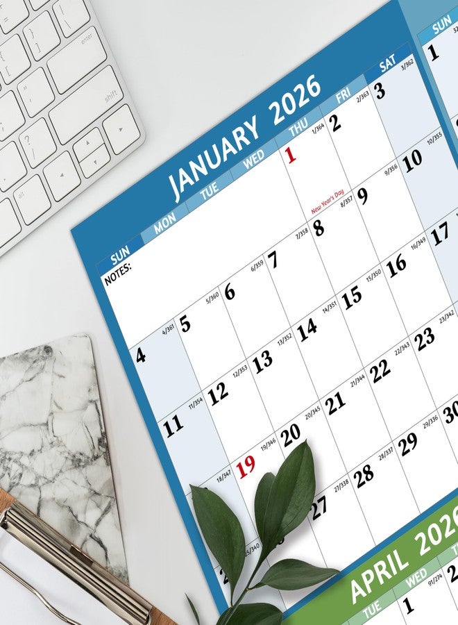 BowCuk Yearly Wall Calendar 2026, Multi2 - Image 2