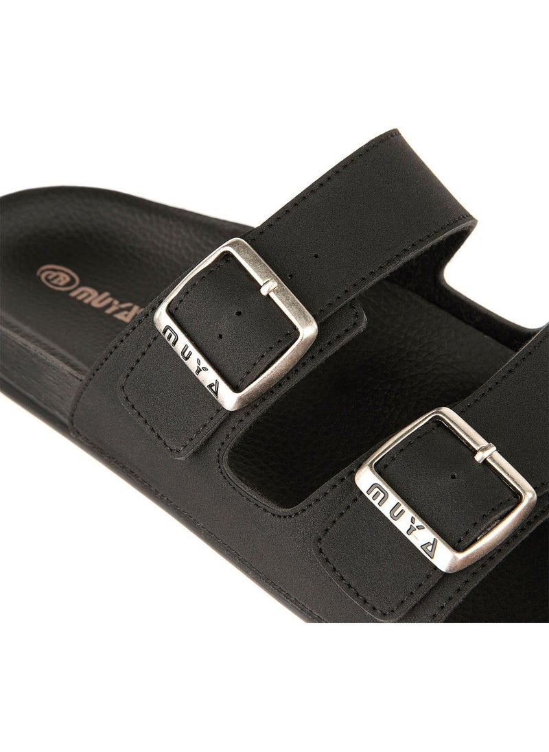 MUYA Orthopedix Nova Anatomical Four Seasons Double Buckled Men's Slippers 31410  - Image 4