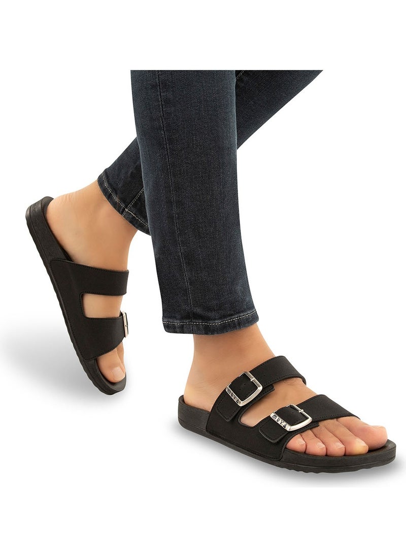MUYA Orthopedix Nova Anatomical Four Seasons Double Buckled Men's Slippers 31410  - Image 2
