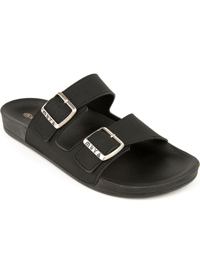 MUYA Orthopedix Nova Anatomical Four Seasons Double Buckled Men's Slippers 31410  - Image 1