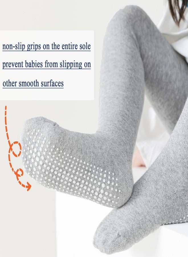 hakugoo Baby Tights Non Slip Toddler Tights 12-24 Months Seamless Cotton Stockings Infant Warm Leggings Pantyhose, White 1 Pack - Image 5