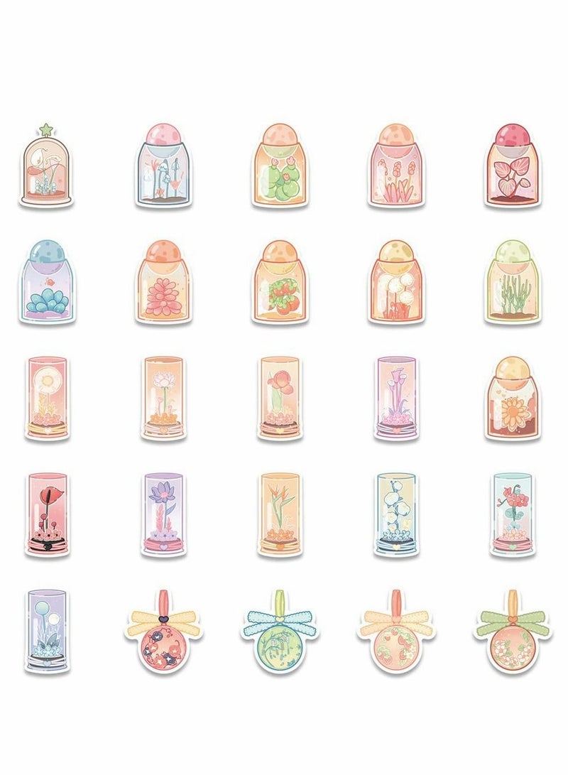 SYOSI Cute Drink Stickers, Cute Food Stickers for Water Bottles, 50 Pcs Waterproof Vinyl Stickers for Hydro Flask, Laptop Skateboard Computer Stickers Pack - Image 5
