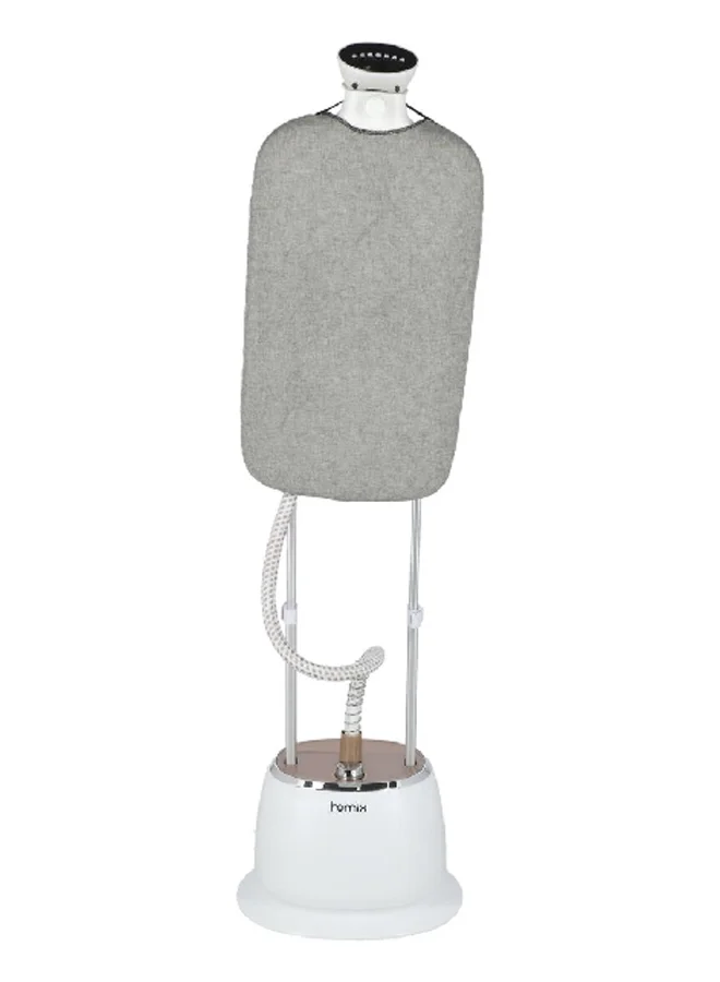 homix 1800W Strong Build for Effortless Usage Garment Steamer White and Grey 1.6 L ZG-MT01