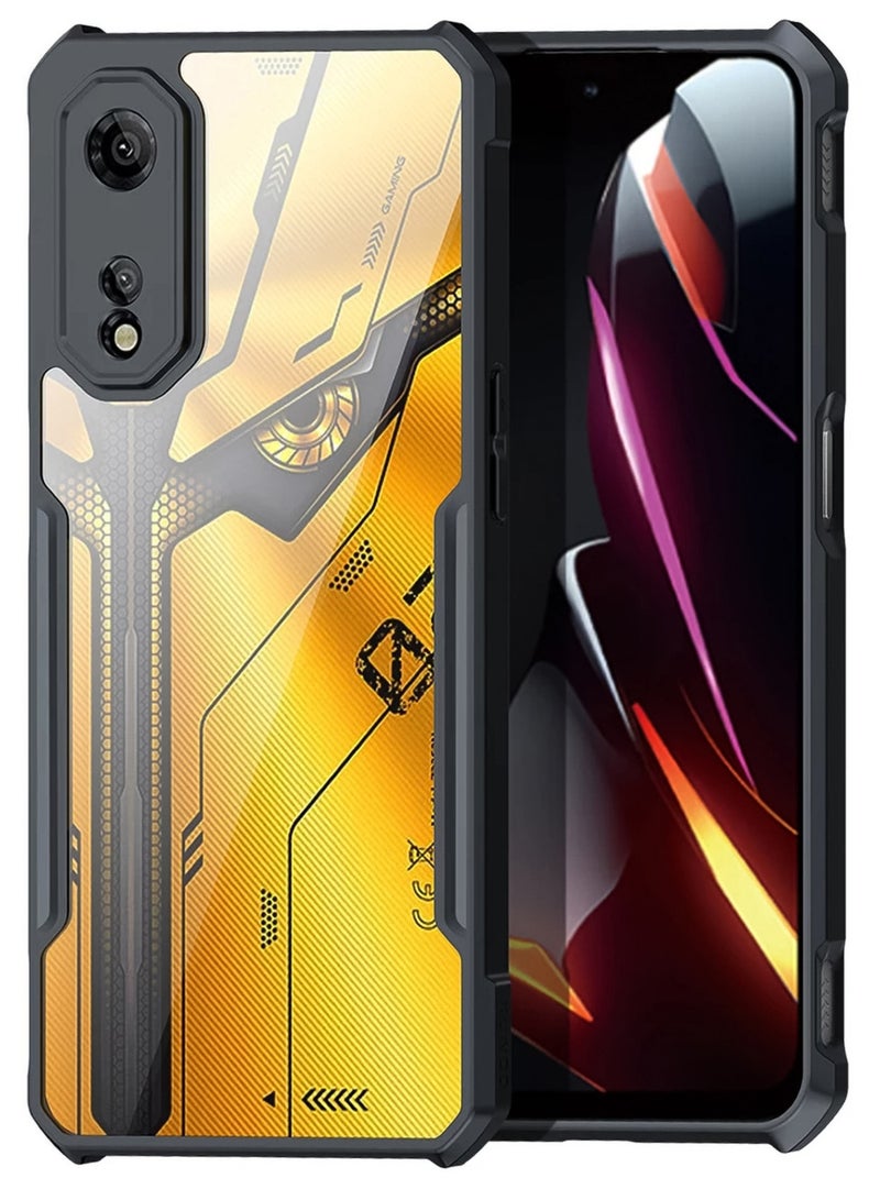 For ZTE nubia Neo 2 5G Cover, Camera Lens Protection Case, TPU Shockproof Airbags Bumper Mobile Phone Back Cover, Anti-Yellowing Slim Fit Protective Casing  - Image 1