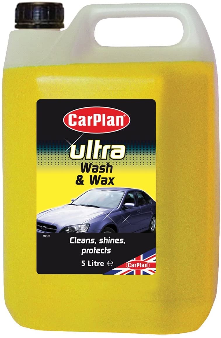 CarPlan CarPlan Ultra Wax & Wash Car Shampoo, 5 L (Packaging may vary) - Image 1