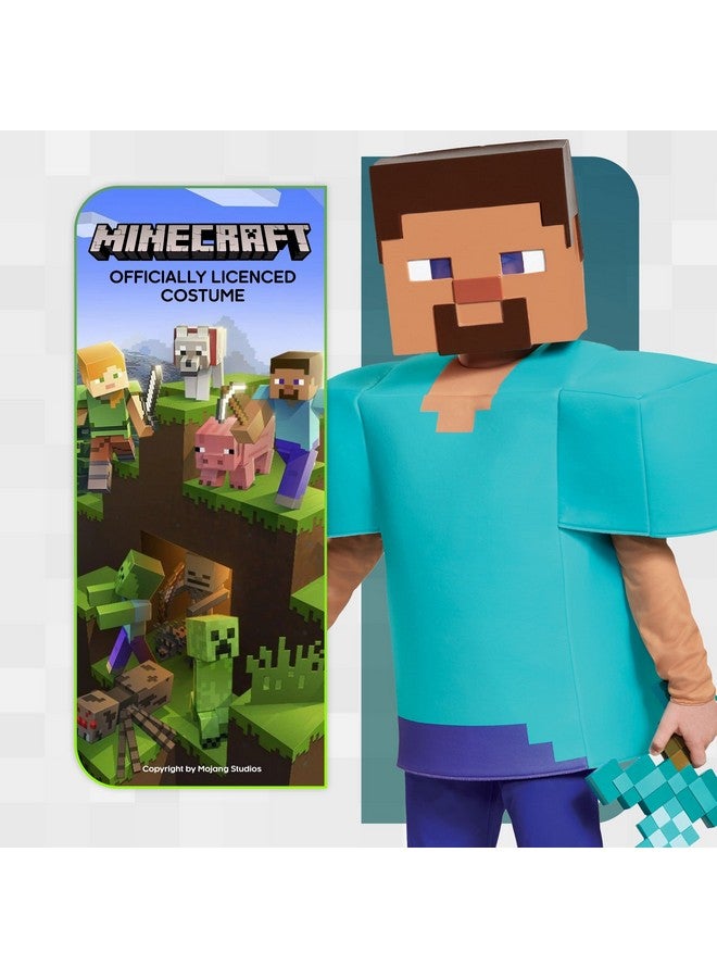 Disguise زي ستيف ديلوكس من ماينكرافت، متعدد الألوان، صغير (4-6) - Image 2
