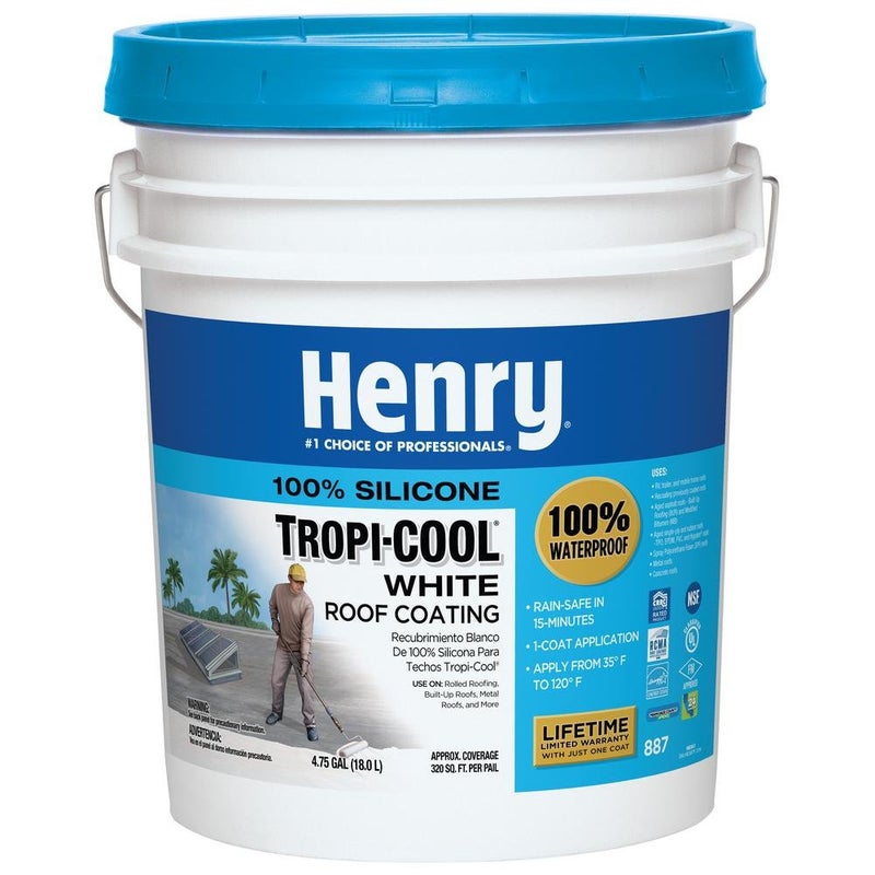 Henry HE887HS073 Tropicool Roof Coat, 5 Gallon - Image 2