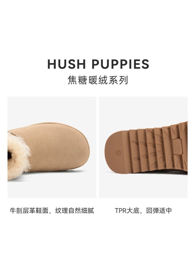 Hush Puppies Winter New Versatile Casual Snow Boots Fleece-lined Warm Short Boots Outdoor Frostproof Cotton Boots - Image 5