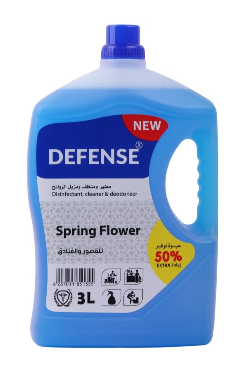 Disinfectant and Deodorizer Cleaner, spring flower 3L