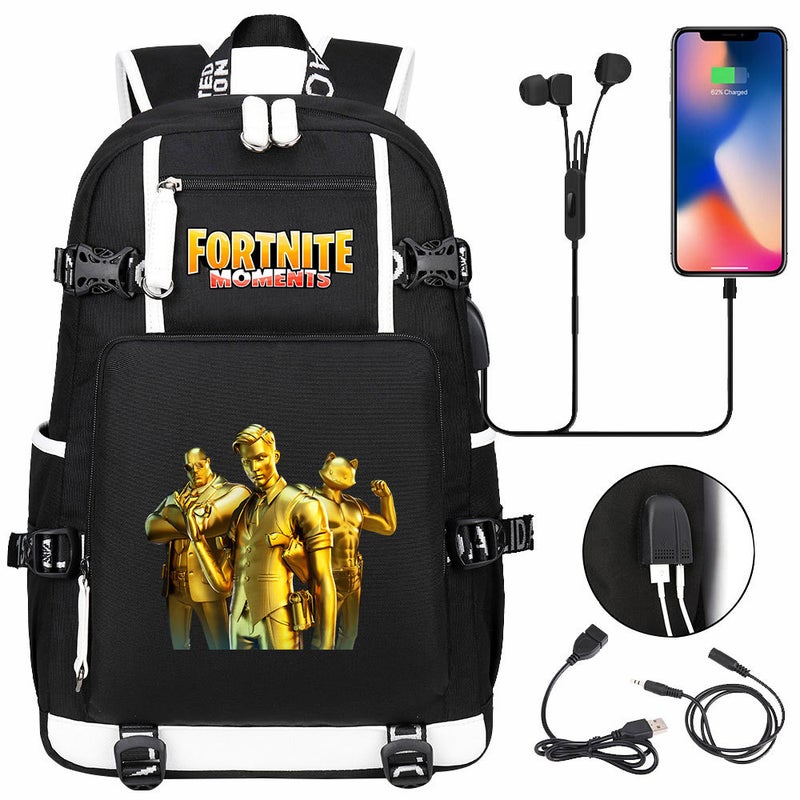 Hot-Selling Shopping Distribution Game USB Headset Youth Student Schoolbag Men's and Women's Travel Backpack - Image 3