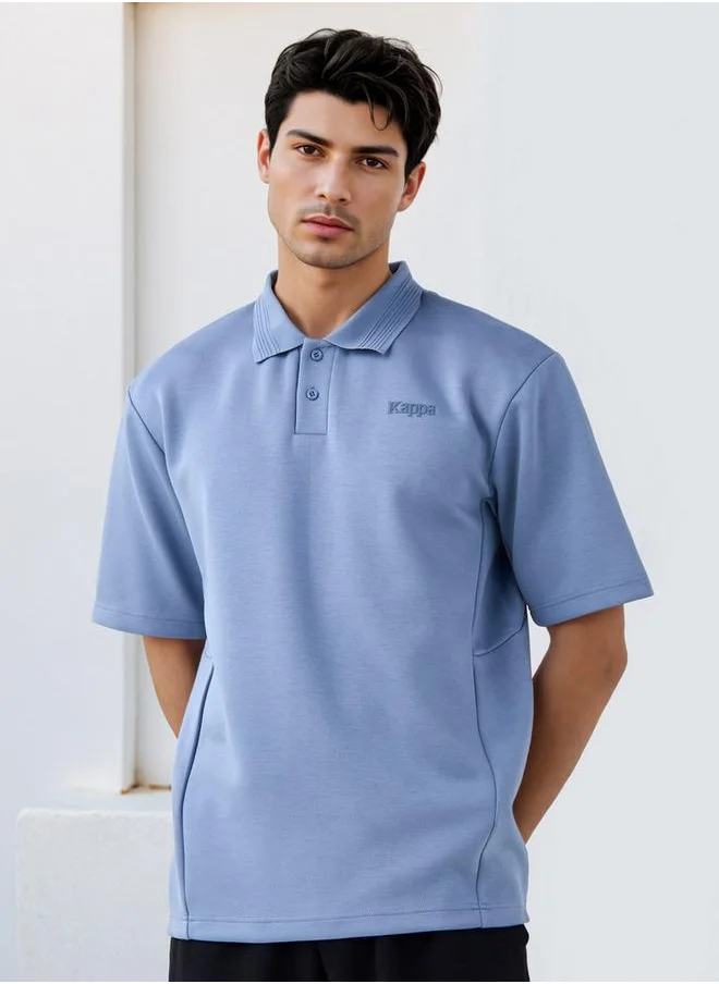 كابا Kappa Logo Embroidered Polo T-shirt