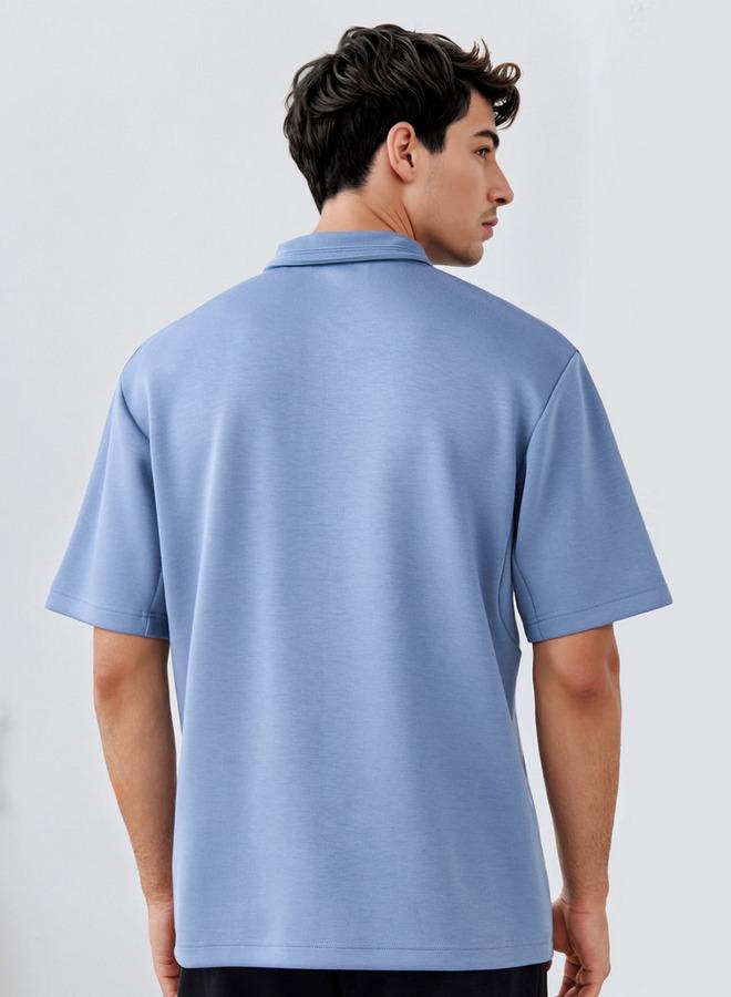 كابا تيشيرت بولو مطرز بشعار كابا - Image 3