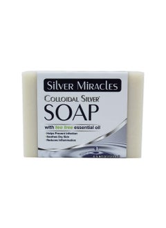 Silver Miracles Silver Miracles Colloidal Silver Soap with Tea Tree essential oil 