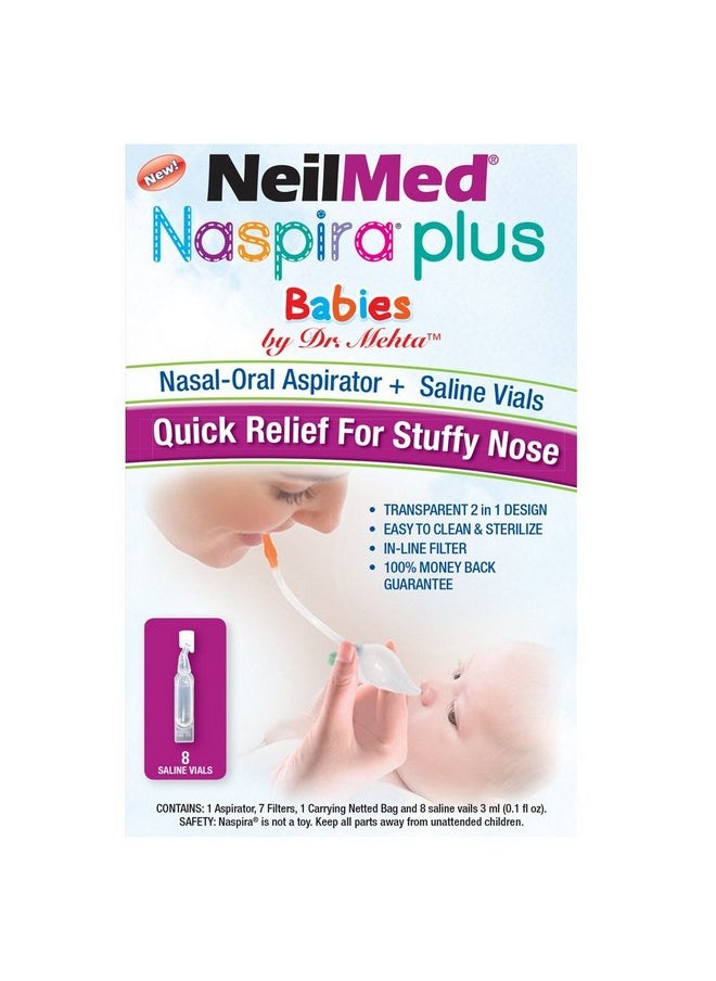 NeilMed NeilMed Naspira Plus Nasal Oral Aspirator, 1 Count  - Image 3