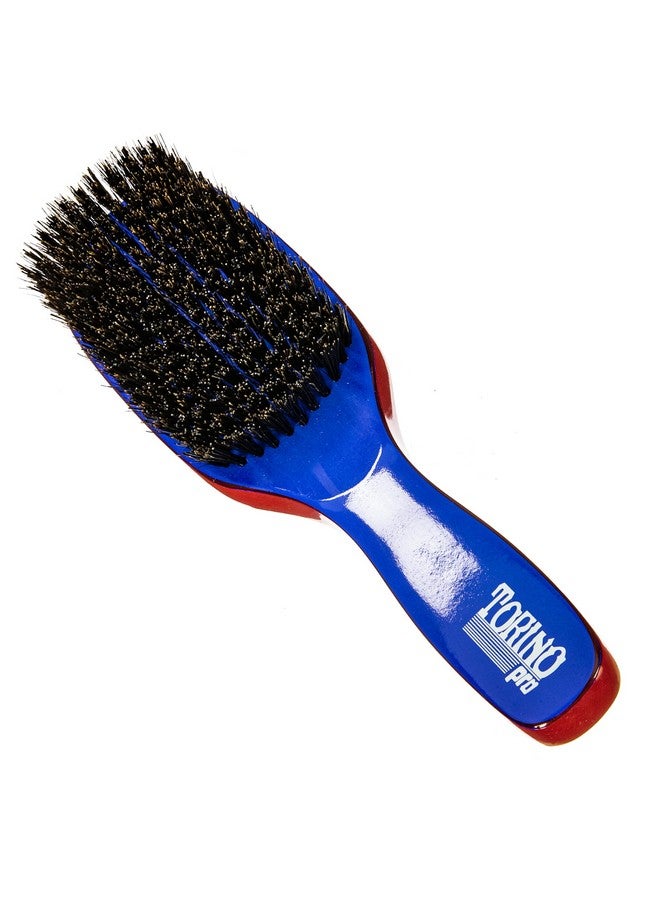TORINO PRO WAVE BRUSHES BY BRUSH KING Torino Pro Wave Brush 21711 Row Medium Hard Bristles Reinforced Bristles Great For Wolfing To Manage Your 360 Waves - Image 1