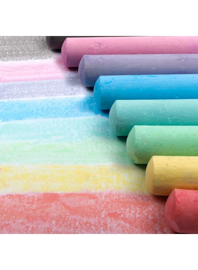 feela Sidewalk Chalk, 162 Pack 18 Colors Sidewalk Chalk Set For Kids Jumbo Chalk Bulk, Great for Kids Family, Paint on Sidewalk Wall School Driveway Blackboard Street Playground - Image 5