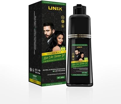 Professional Aloe Vera Dark Brown Natural Hair Colour Organic Shampoo cleanser Haircare Cleansing Comfort conditioner Dark Brown Colour - Image 1