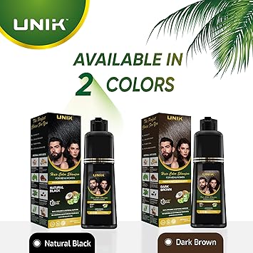 Professional Aloe Vera Dark Brown Natural Hair Colour Organic Shampoo cleanser Haircare Cleansing Comfort conditioner Dark Brown Colour - Image 3