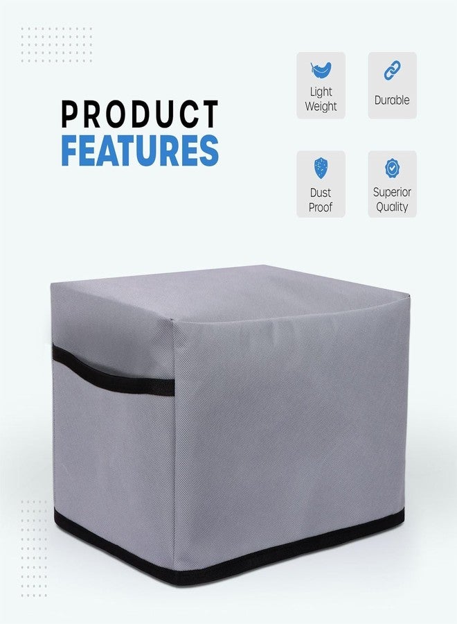 CRASOME Dust & Water Proof Printer Cover for Canon Pixma G3780 (Grey) - Image 2