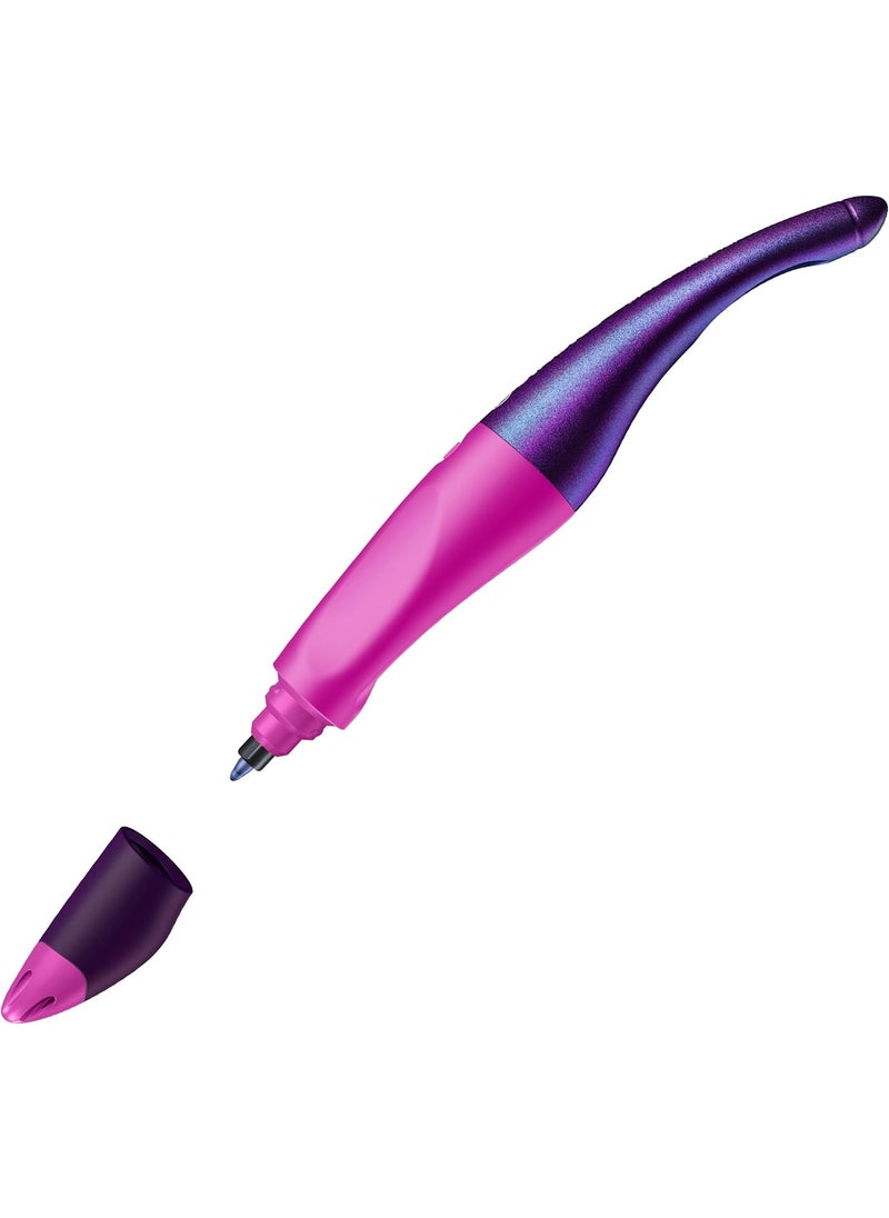 STABILO STABILO Ergonomic Rollerball EASYoriginal Holograph  RightHanded  Pack of 1  Magenta  - Image 3