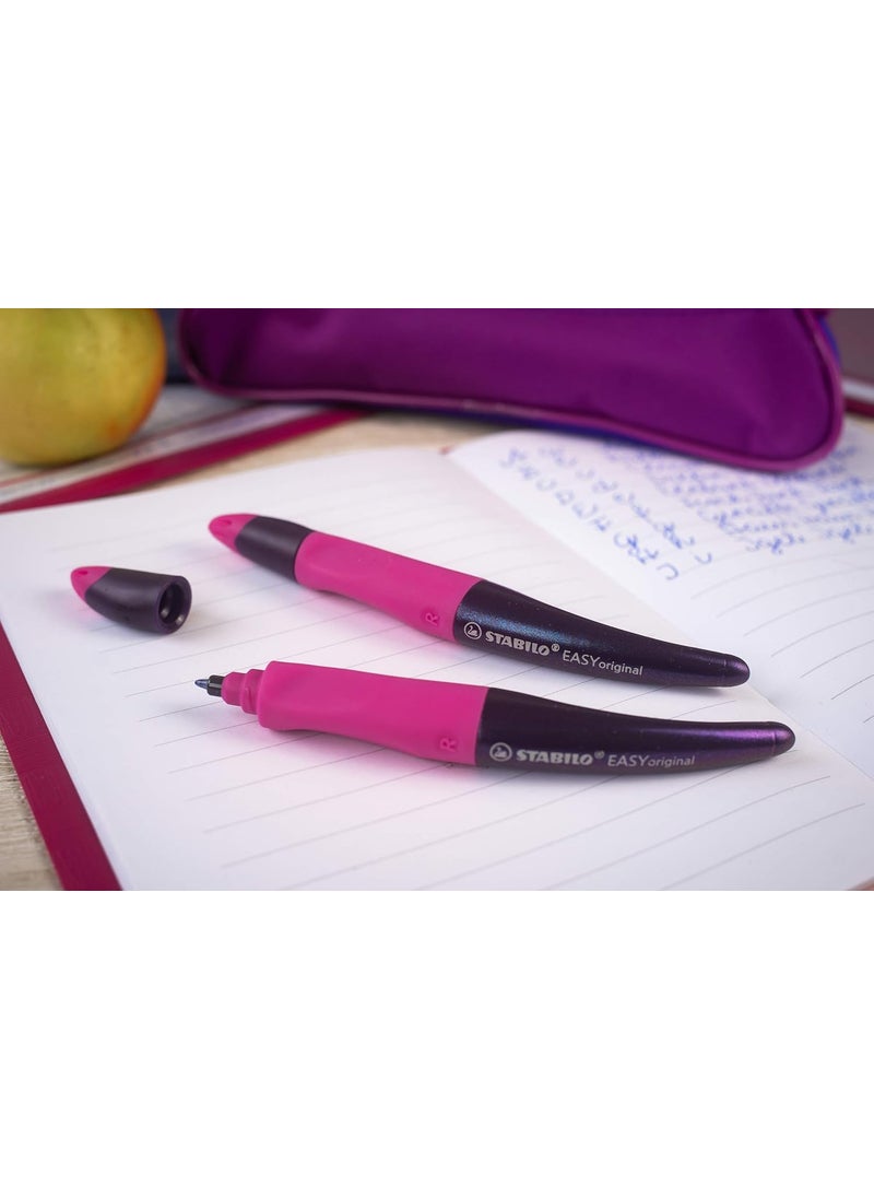 STABILO STABILO Ergonomic Rollerball EASYoriginal Holograph  RightHanded  Pack of 1  Magenta  - Image 5