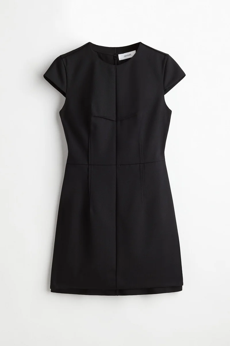 اتش اند ام فستان ميني متعدد الطبقات