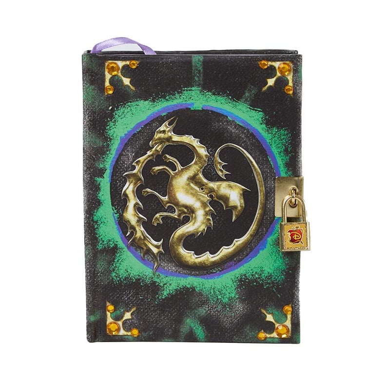 Innovative Designs Disney Mal's Diary Descendants 3 Journal Notebook with Secret Lock and Key - Image 1