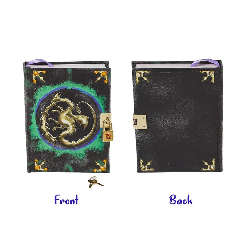 Innovative Designs Disney Mal's Diary Descendants 3 Journal Notebook with Secret Lock and Key - Image 3