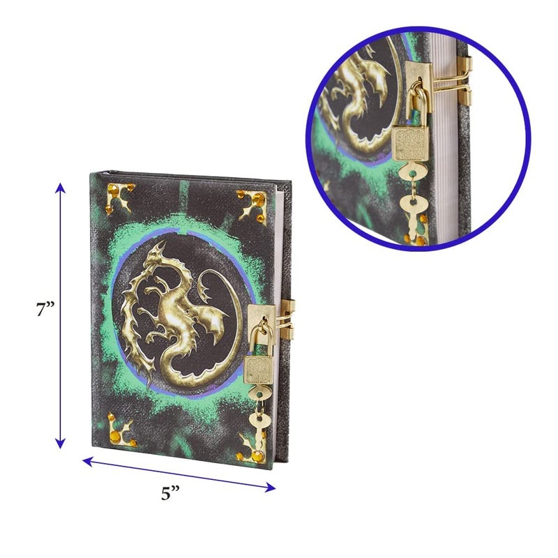 Innovative Designs Disney Mal's Diary Descendants 3 Journal Notebook with Secret Lock and Key - Image 4