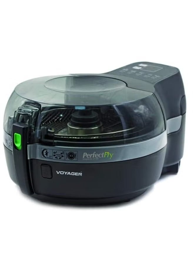 فوييجر - قلاية الهوائية (Perfect Fry) بسعة 4.4لتر 1400 واط 1400 W BAF-1 أسود - Image 1