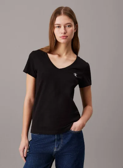 Calvin Klein Jeans Slim V-Neck T-Shirt