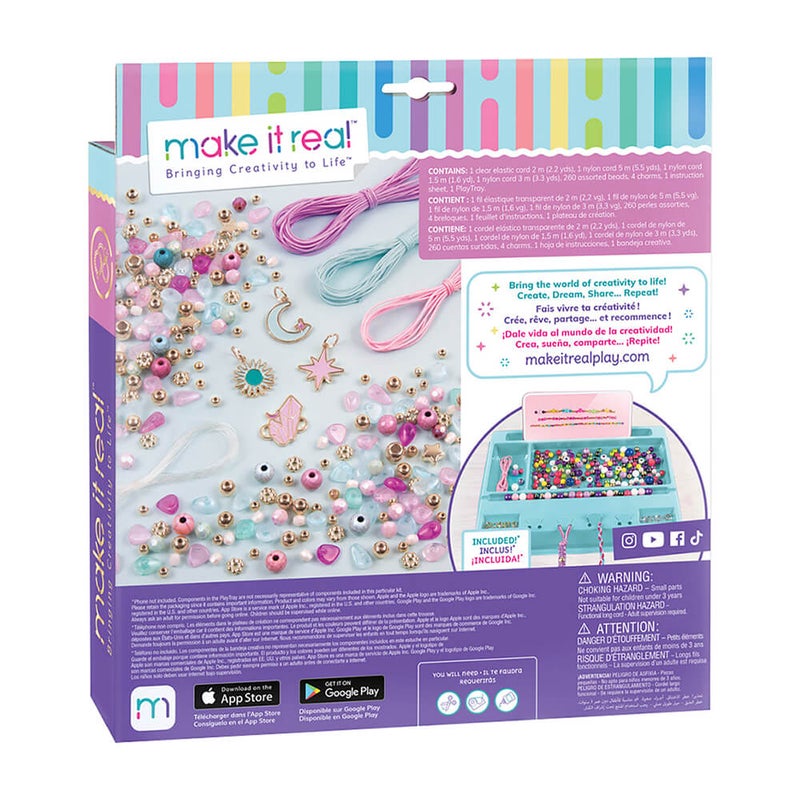 Make It Real اصنعها بنفسك أساور الأحجار السماوية (270 قطعة) - Image 2