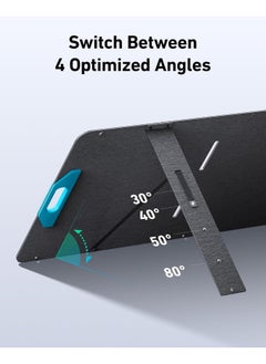 Anker 531 Solar Panel, 200W Foldable Portable Solar Charger, IP67 Waterproof, 23% Higher Energy Conversion Efficiency,Smart Sunlight Alignment via Suncast, For Camping, RV (Only for PowerHouse 767)  - Image 3