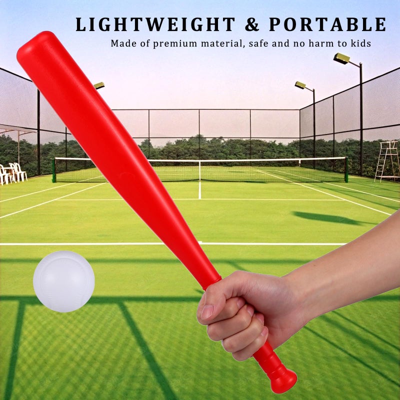 TOYANDONA 6pcs Kids Outdoor Baseball Practice Toys Children Toddlers Baseball Bats Baseballs Batting Skill Training Kids Toddlers - Image 4