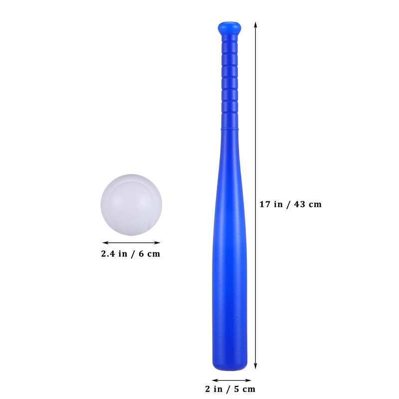 TOYANDONA 6pcs Kids Outdoor Baseball Practice Toys Children Toddlers Baseball Bats Baseballs Batting Skill Training Kids Toddlers - Image 2