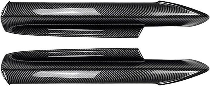 Wivplex Carbon Look Front Bumper Lip Splitter for BMW 3 Series E90 E91 - Image 1